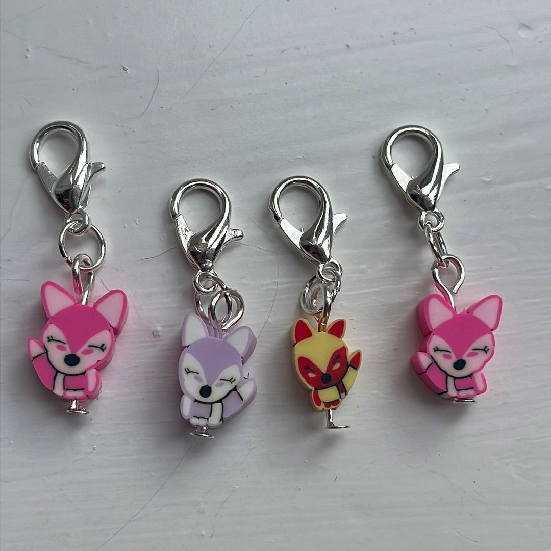 Foxy Stitch Markers