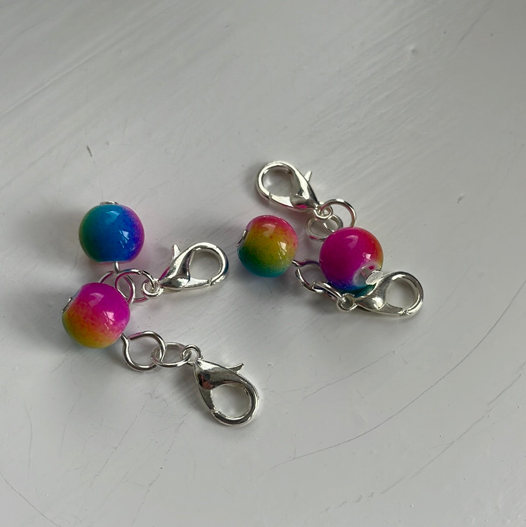 Bright Bead Stitch Markers