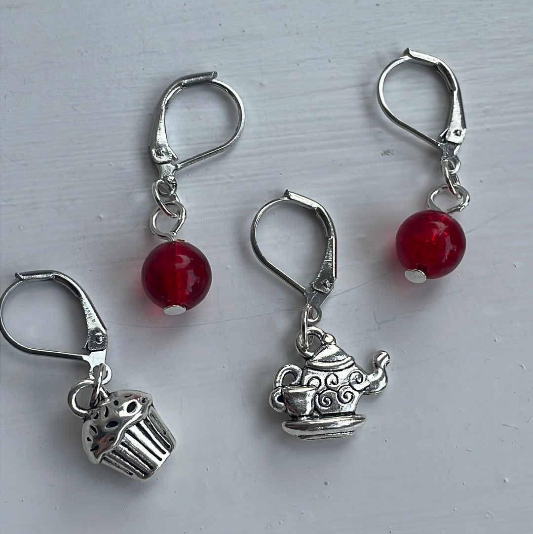 Afternoon Tea Stitch Marker Set