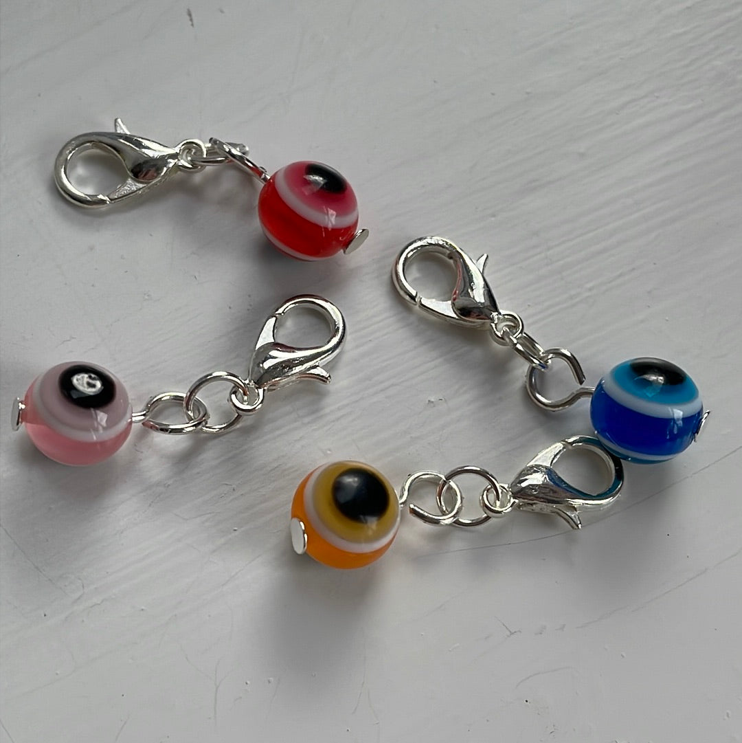 Bullseye Bead Stitch Markers