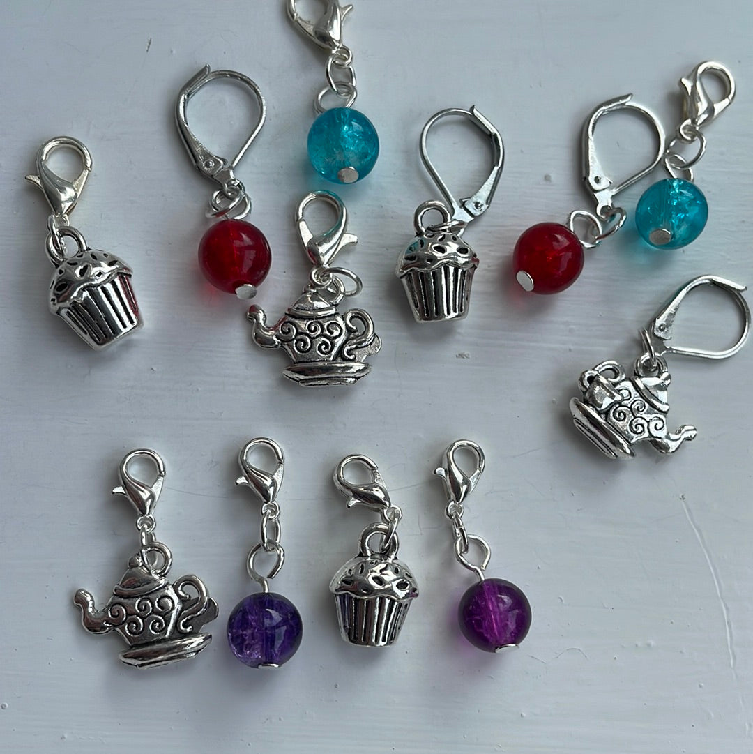 Afternoon Tea Stitch Marker Set